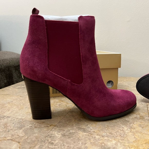 Michael Kors Lottie Suede Booties - Picture 9 of 9